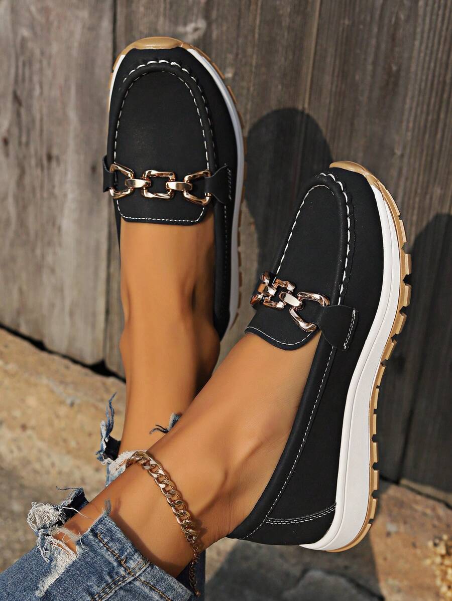 Elin | Damer Slip-On Loafers Med Spänne