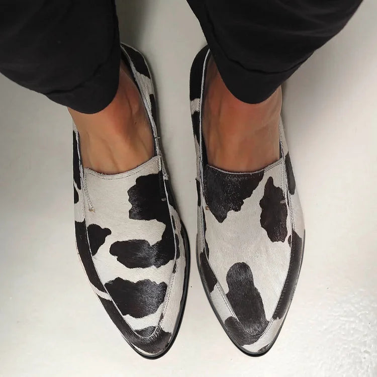 Carina | Damer Mönstrade Slip-In Loafers