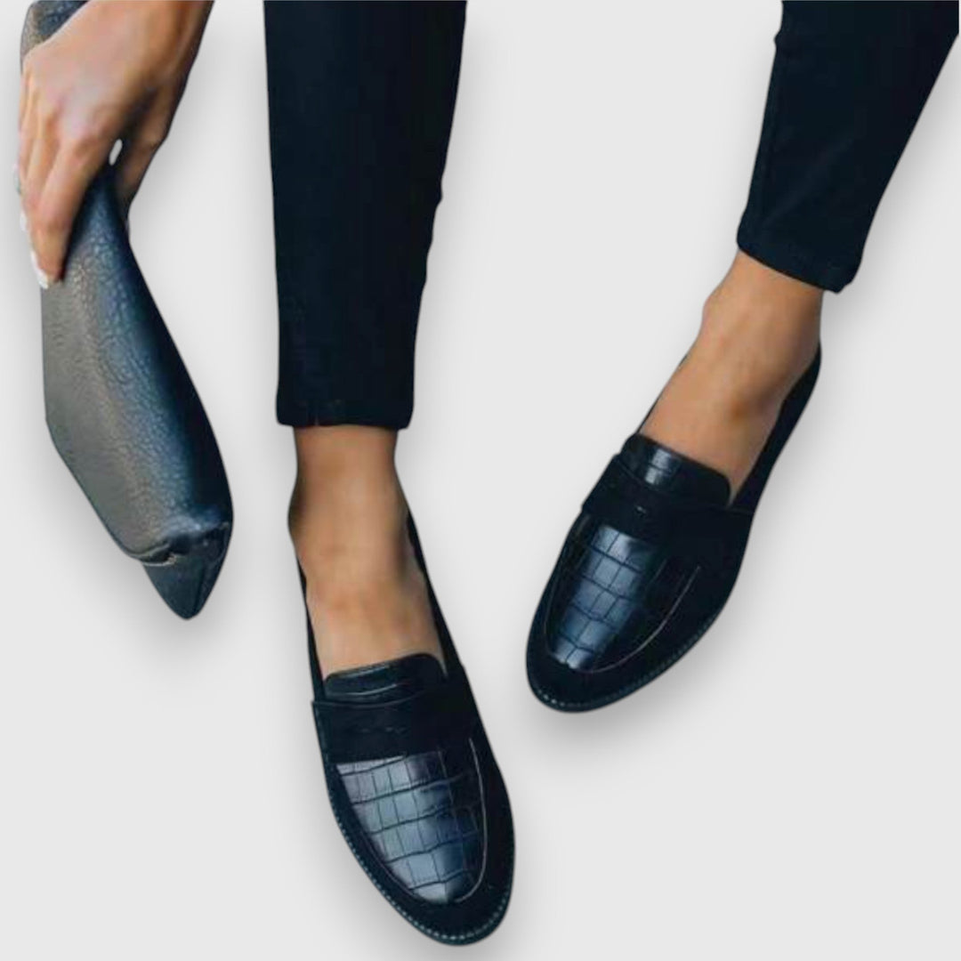 Eira | Damer Minimalistiska Texturloafers