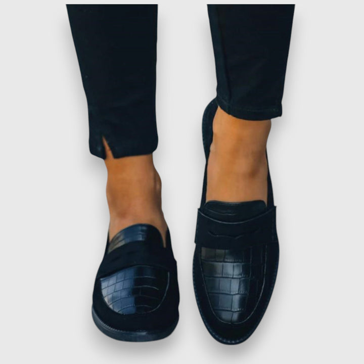 Eira | Damer Minimalistiska Texturloafers