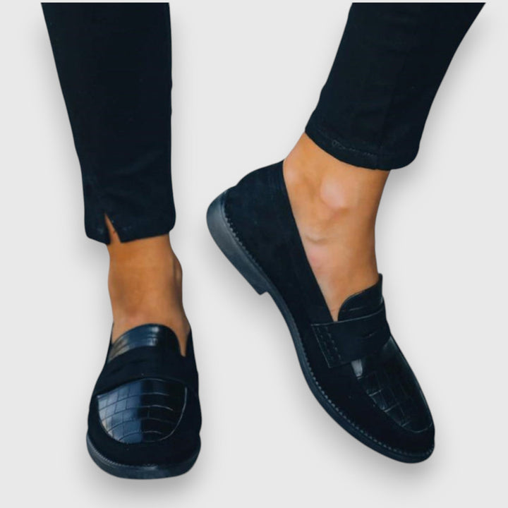 Eira | Damer Minimalistiska Texturloafers