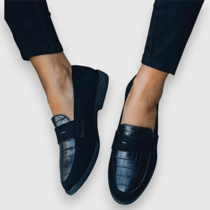 Eira | Damer Minimalistiska Texturloafers