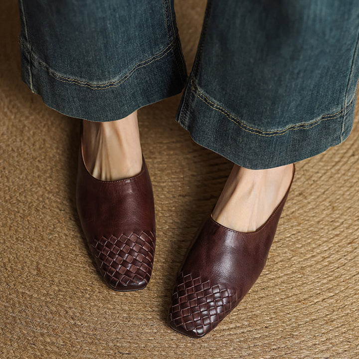 Amelia | Damer Bekväma Vardags Slip-On Flats