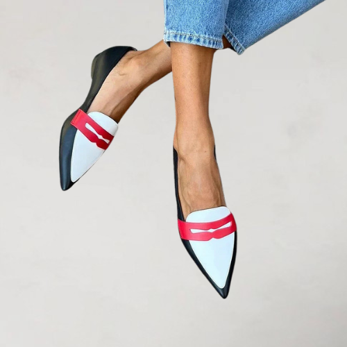 Frida | Damer Stilrena Spets Loafers Skor