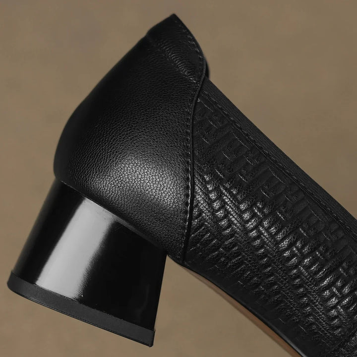 Annika | Damer Stilrena Lågklackade Mode Skor