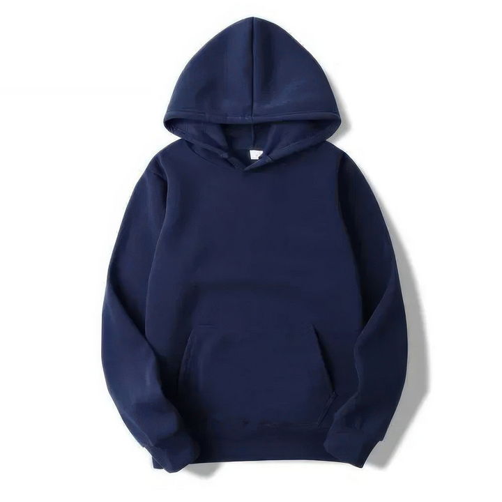 Elsa | Damer Solid Färg Hoodie Sweatshirt