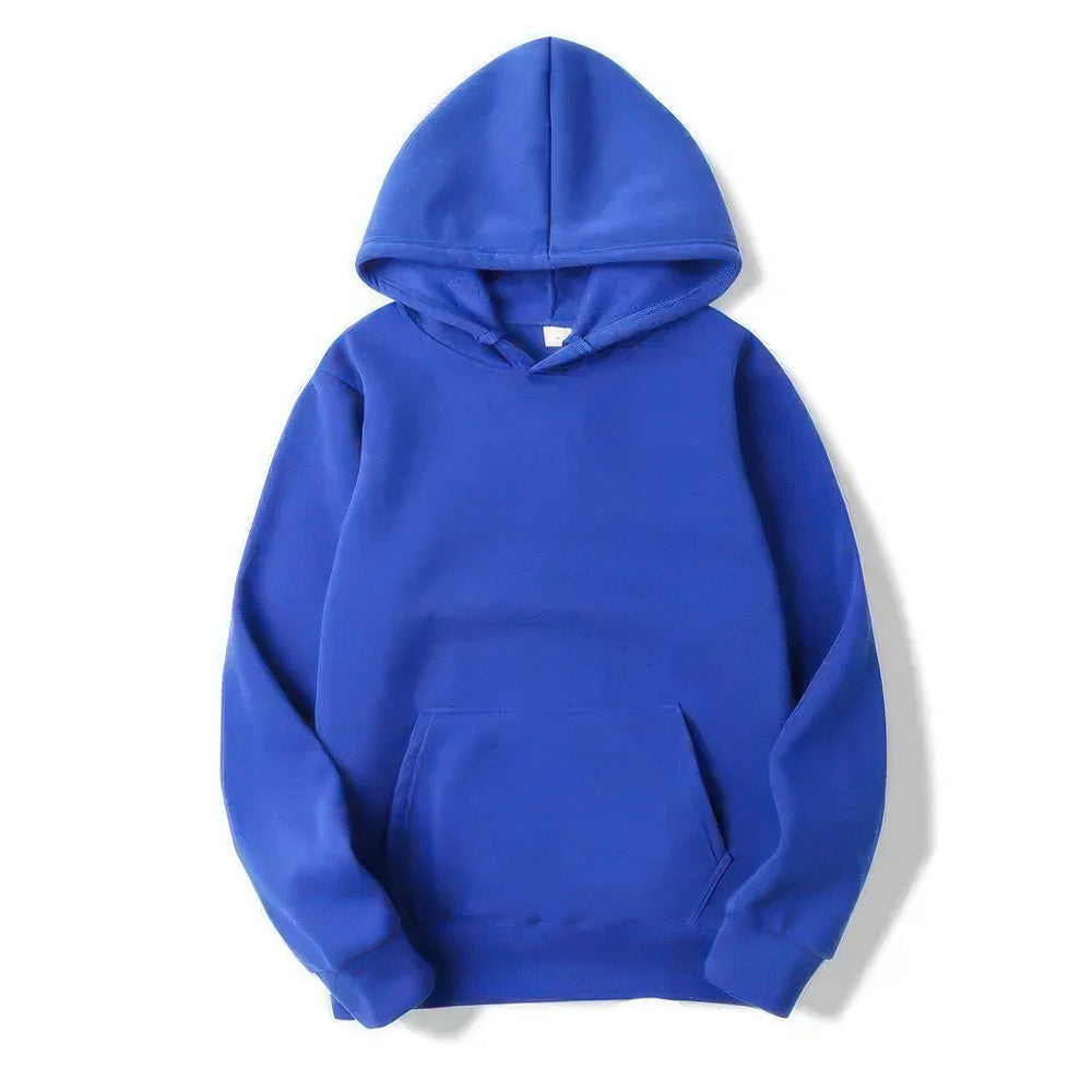 Elsa | Damer Solid Färg Hoodie Sweatshirt