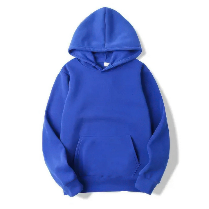 Elsa | Damer Solid Färg Hoodie Sweatshirt