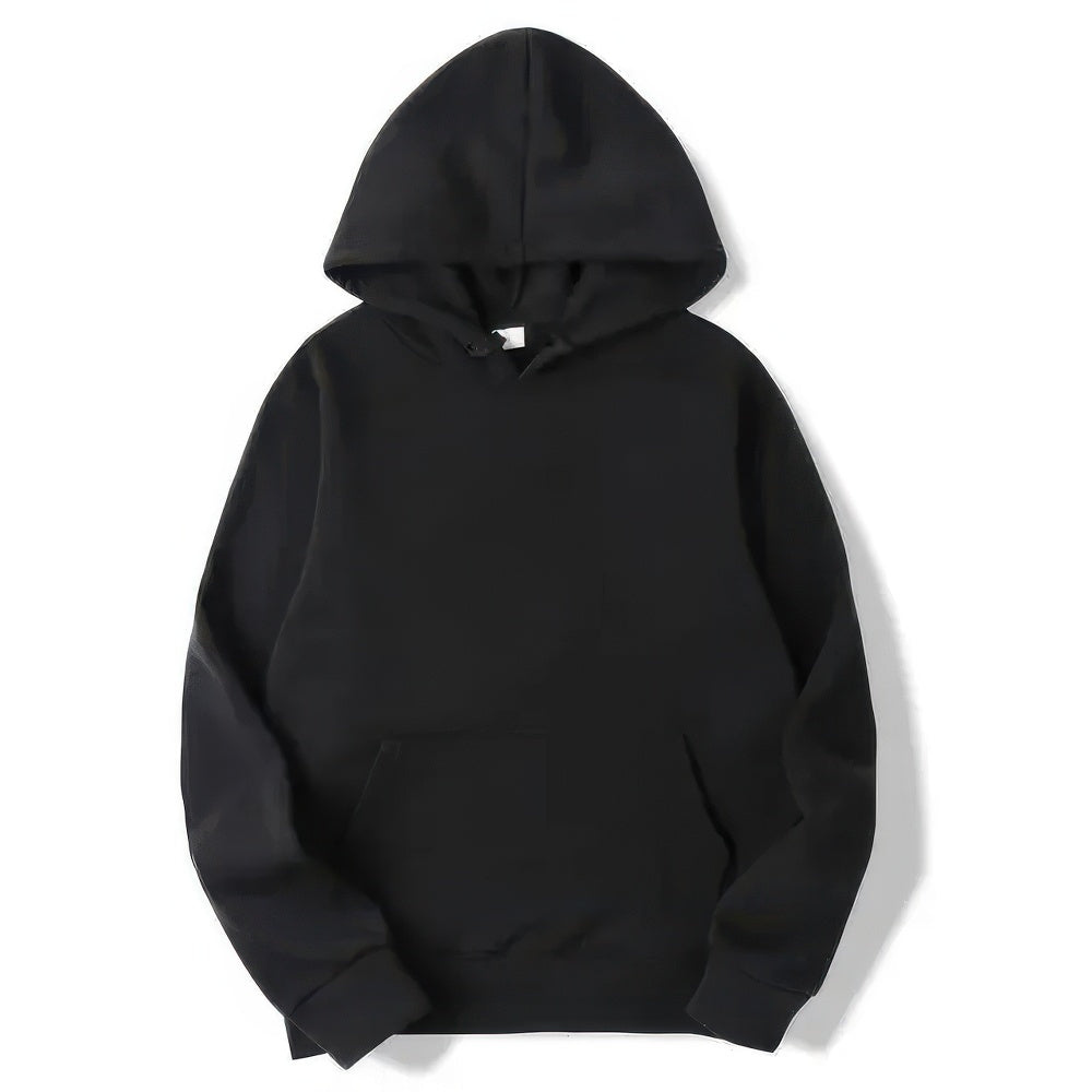 Elsa | Damer Solid Färg Hoodie Sweatshirt