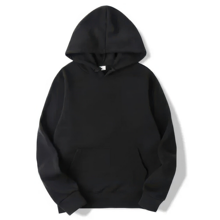Elsa | Damer Solid Färg Hoodie Sweatshirt