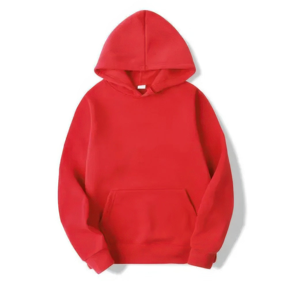 Elsa | Damer Solid Färg Hoodie Sweatshirt