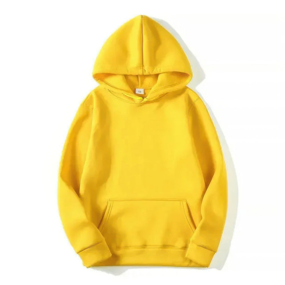 Elsa | Damer Solid Färg Hoodie Sweatshirt