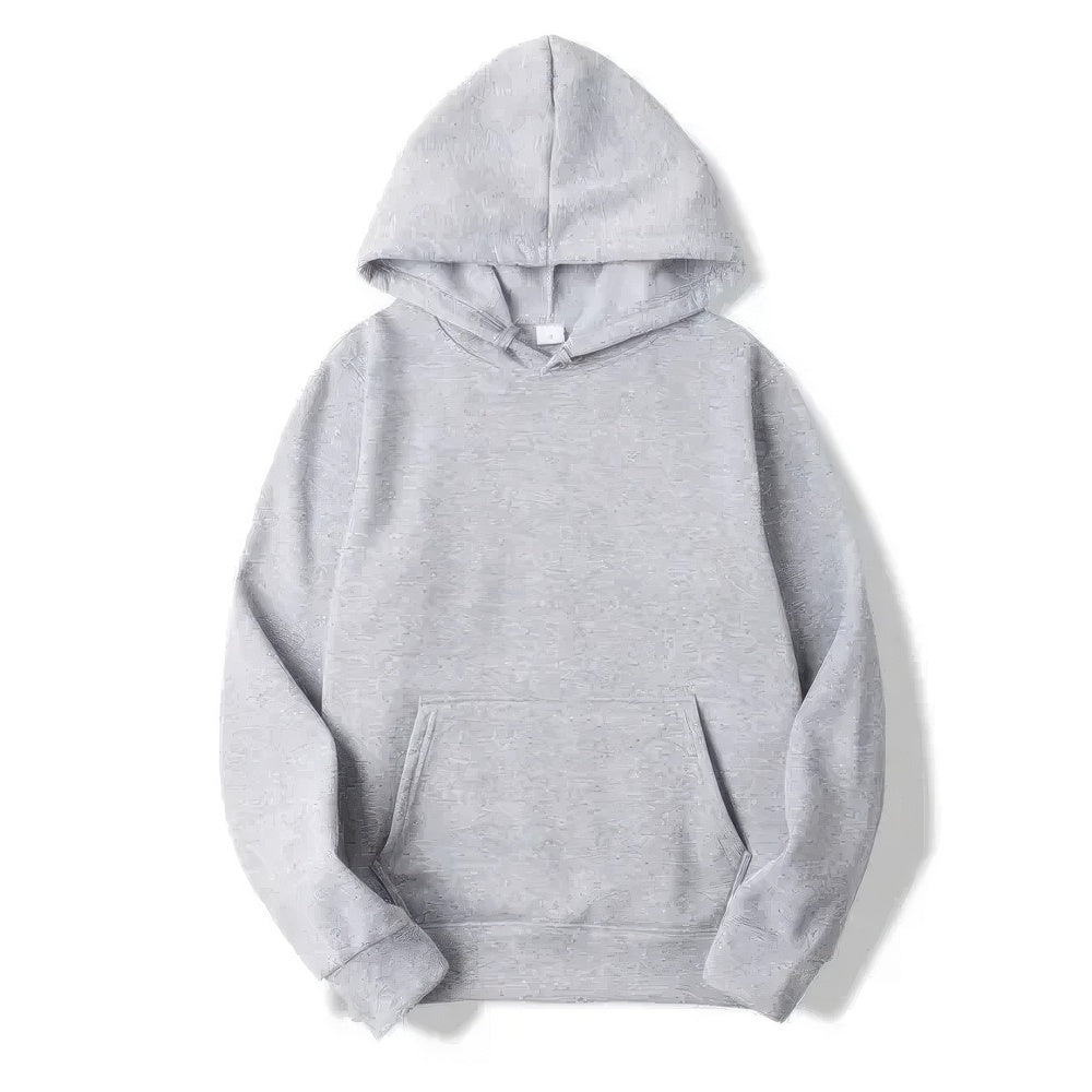 Elsa | Damer Solid Färg Hoodie Sweatshirt