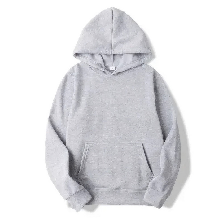 Elsa | Damer Solid Färg Hoodie Sweatshirt