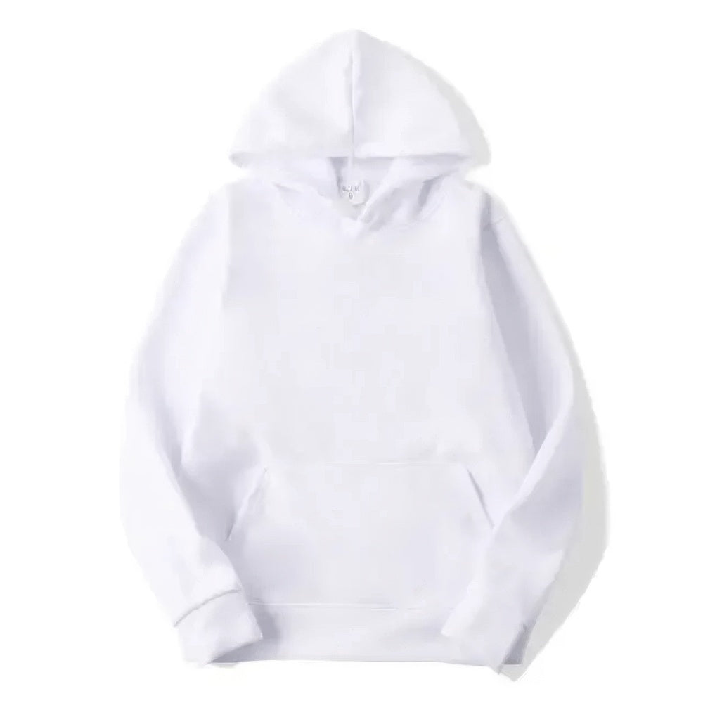 Elsa | Damer Solid Färg Hoodie Sweatshirt