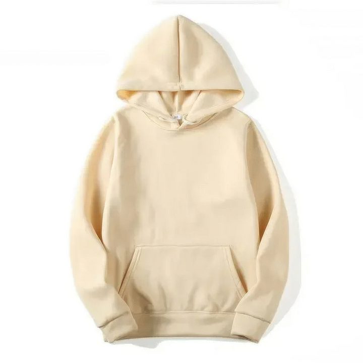 Elsa | Damer Solid Färg Hoodie Sweatshirt