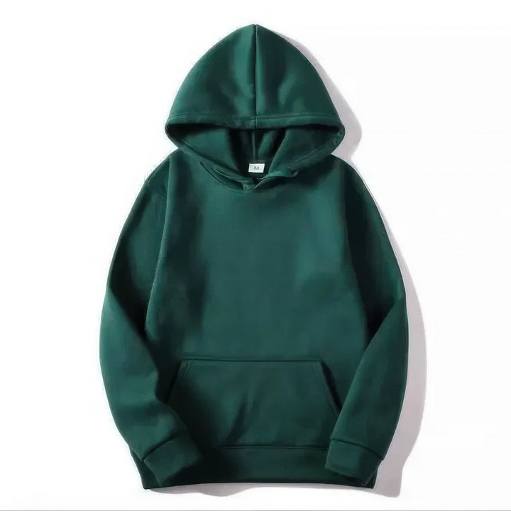 Elsa | Damer Solid Färg Hoodie Sweatshirt